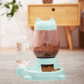 2 IN 1 Cat Water Food Feeder Dispenser